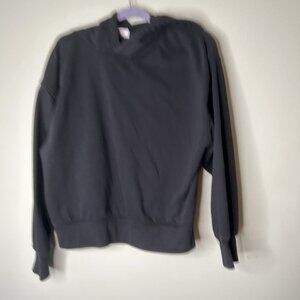 American Eagle Black Super Soft Cotton Blend Hoodie Women's Small S